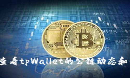 如何查看tpWallet的公链动态和信息?