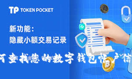 如何查找您的数字钱包帐户信息？