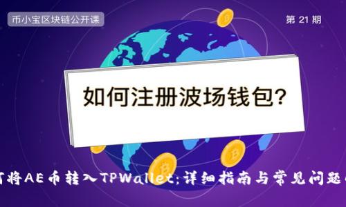 如何将AE币转入TPWallet：详细指南与常见问题解答